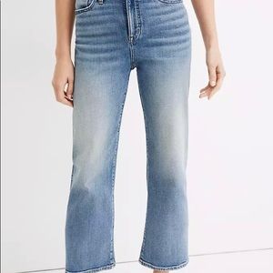 Madewell Slim Wide Leg Crop